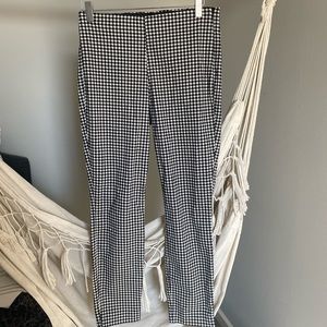 Old navy black and white dress pants